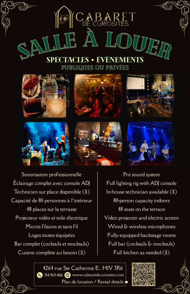 salle de spectacle (11 x 17 in)